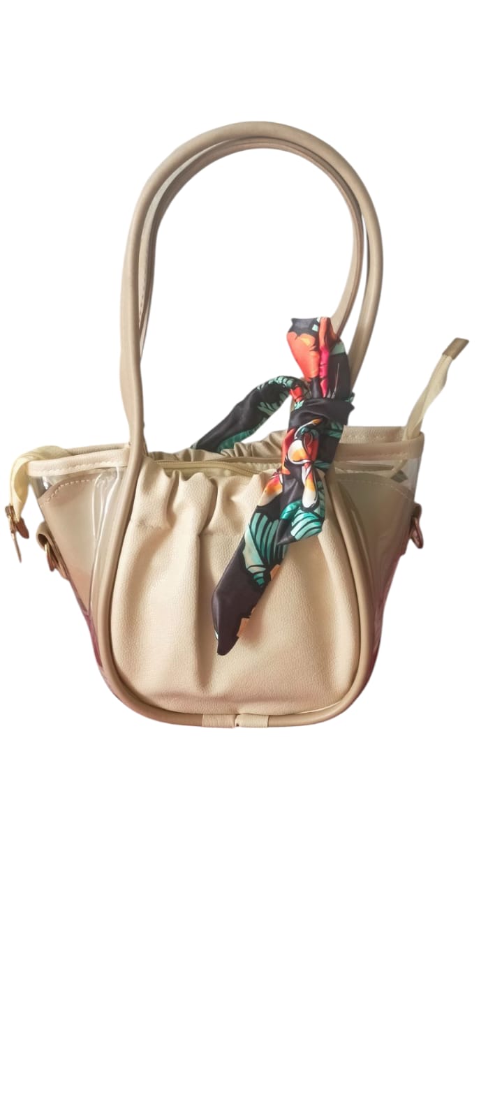 Silk Scarf Accent purse, hand bag - Image 7